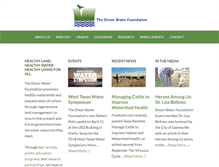 Tablet Screenshot of dixonwater.org